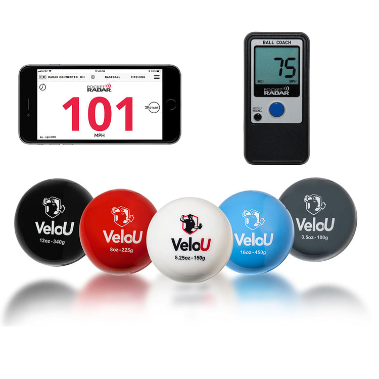 Velo Pack - VeloU Rewire Balls x Pocket Radar Ball Coach