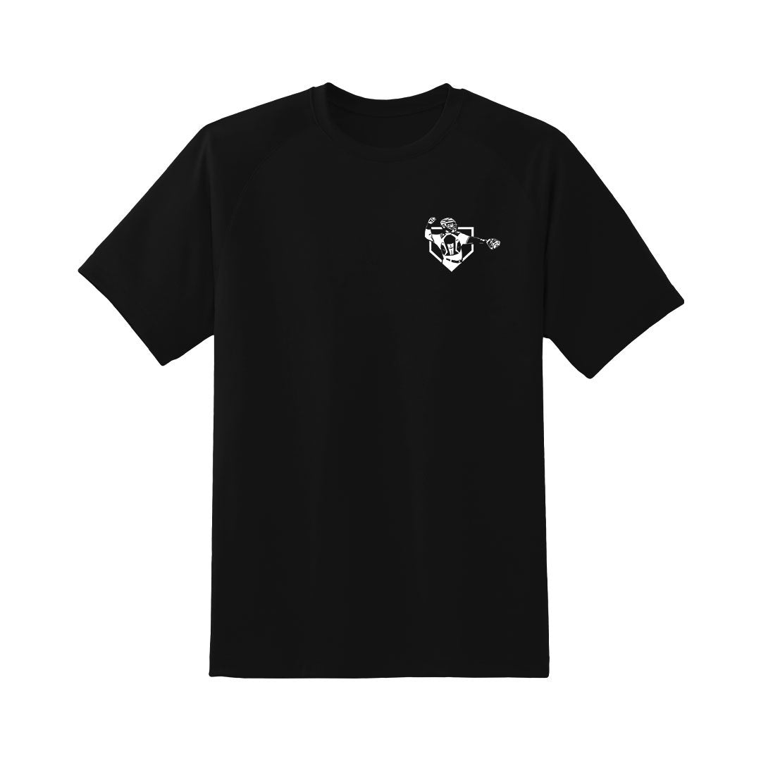 BackStopU Black T Shirt
